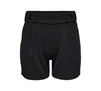 JdY Femme JDYGEGGO Shorts JRS Noos Shorts, Black/Detail: Black Button, XX-Large