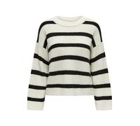 Jacqueline de Yong Pull Jdyjusty L/S à rayures KNT Noos Femme Eggnog L EU