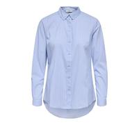 Jacqueline de Yong Chemisier Femme Jdymio manches longues à rayures Bleu Cachemire Taille 44