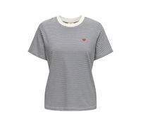 JdY Femme Jdypisa S/S Print Top JRS Noos T-Shirt, Cloud Dancer, L EU