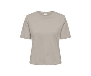 JDY Femme Jdyrex Top Rex S/S JRS Noos Haut, Chateau Gray, M EU