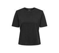 JDY Femme Jdyrex Top Rex S/S JRS Noos Haut, Noir, S EU