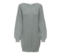 JdY Femme Whitney Megan L/S Boat Dress KNT Noos Robe en Tricot, Abyss/Detail:w Black Ply, M EU