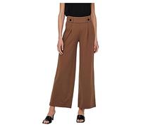 JDY Geggo Pantalon Long JRS Noos, Aztèque/détails : Boutons Noirs, S Femme