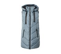 JDY Gilet 'SKYLAR' bleu pastel / noir, Taille XS