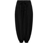 JDY JDY Black Balloon Trousers With Tie Waist