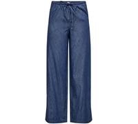 JDY JDY Denim Look Wide Leg Trousers With Drawstring