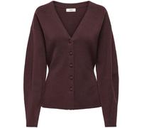 JDY JDY Red V-Neck Fitted Cardigan