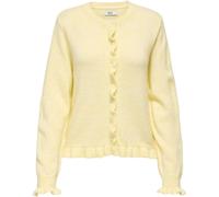 JDY JDY Yellow Long Sleeve Frill Detail Cardigan