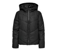 JDY Arnhem Water Rep Short Puffa OTW Noos Veste matelassée, Noir, L Femme