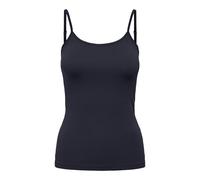 JdY Jdyava Singlet JRS Noos Débardeur avec Coupe Normale et Fermeture à Boutons, Bleu Nuit, XS Femmes