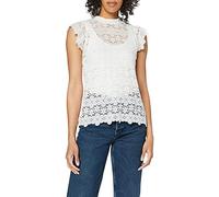 JDY Jdyblond S/L Top JRS Noos Blouse, Cloud Dancer, L Femme