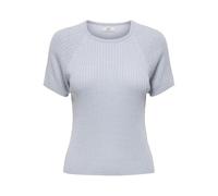 JDY Jdybodilla S/S KNT Noos Jdybodilla S/S Pull à Paillettes pour Femme KNT Noos Jdybodilla S/S (1 pièce), Bleu Ciel, S