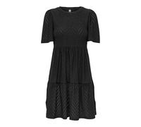 JdY Carla Cathinka S/S Robe JRS Atk, Noir, L Femme