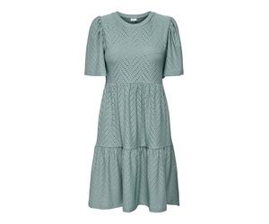JdY Jdycarla Cathinka S/S Robe JRS Atk pour Femme, Vert Chinois., S