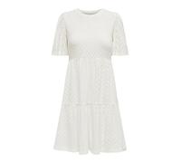 JDY JDYCARLA Robe Courte | Regular Fit, Manches 2/4, Mini, Casual, Température maximale 30°C programme normal