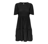 JDY JDYCARLA Robe Courte | Regular Fit, Manches 2/4, Mini, Casual, Température maximale 30°C programme normal