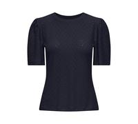 JdY Jdycarla Top Carla Cathinka S/S JRS Noos Haut, Bleu Nuit, S Femmes