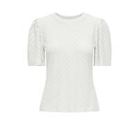 JdY Jdycarla Top Carla Cathinka S/S JRS Noos Haut, Cloud Dancer, S Femmes