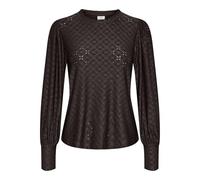JdY Jdycathinka Bellsleeve Top cathinka L/S JRS Noos Haut à Manches Longues, Gâteau au Chocolat, L Femmes
