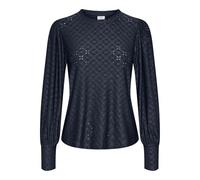 JdY Jdycathinka Bellsleeve Top cathinka L/S JRS Noos Haut à Manches Longues, Total Eclipse, L Femmes