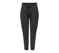 JdY Jdycatia Life New Ancle Pant JRS Noos Pantalon Confortable à Jambes Larges, Phantom, L / 34L Femmes