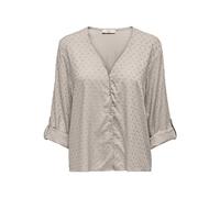 JdY Jdydiana Diana Life T-Shirt Dobby 7/8 WVN Noos, Chateau Gray, L Femmes