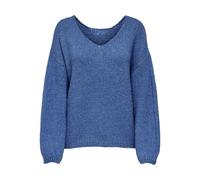 JdY Jdydinea L/S Reversible Pullover KNT Dinea Pull, Ebb and Flow, M Femme