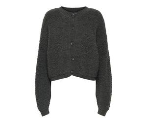 JdY Jdyeira eira Life Cardigan L/S Oneck KNT Noos, Gris, L Femme