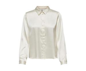 JdY Jdyfifi fifi L/S T-Shirt WVN Noos, Cloud Dancer, 44 Femmes