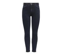 JdY Jdyfina fina MW Skinny Ankle JNS Blueblackdnm, Blue Black Denim, L / 30L Femmes