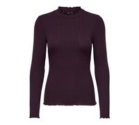 JDY Jdyfransiska Fransiska Life L/S Hi-NCK Top Jr Noos Femme