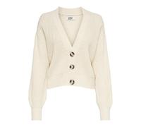 JdY JDYJUSTY L/S Short Cardigan KNT Noos, Cardigan Femme, Eggnog,