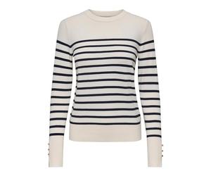 JDY Jdymalou L/S on Button Pullover KNT Noos Malou Pull à Bouton Femme