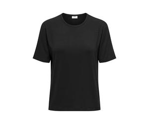 JdY Jdymila S/S Haut à col Rond pour Femme, Noir, XS