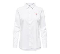 JDY Jdymio L/S Embroidery Shirt WVN Noos Mio brodé Femme