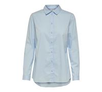 JdY Jdymio Mio L/S T-Shirt WVN Noos, Bleu Ciel, 40 Femmes