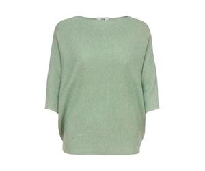 JDY Jdynew Behave Pull À Manches Chauve-Souris KNT Noos Femme Pull-Over, Basilic/Détails : Mélange, M