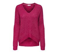 JdY Jdynew Megan L/S Pullover KNT Noos Pull en Tricot, Granite, M Femme
