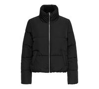 JdY JDYNEWERICA Short Padded Jacket OTW Noos, Veste Courte-pointée Femme, Black/Detail:Silver Zipper, XXL