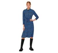 JDY Jdypiper L-S Above VN Noos Robe de Sport- Blue Iolite-AOP : Silver Mink & Black Leo- 36 Femme 34