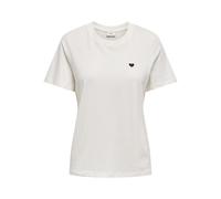 JdY Jdypisa S/S Haut imprimé JRS Noos, Cloud Dancer, XS EU