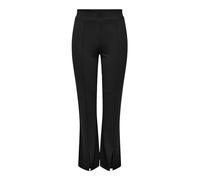 JDY JDYPRETTY Pantalon évasé à Fente pour Femme JRS Noos, Noir, Taille M, Noir, M