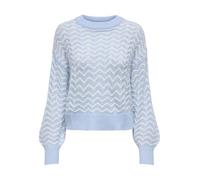 JdY Jdyrita L/S Short Struc Pull KNT Noos Rita, Kentucky Blue, M Femme