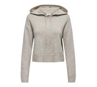 JDY JDYRUE Life L/S Pull à capuche pour femme PUL KNT NOOS, Chateau Gray, XL