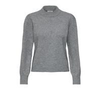 JdY Jdyrue Life L/S Pullover KNT Noos Rue Pull, Mélange de Gris Moyen, L Femme