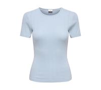JdY Jdysalsa O Neck Top Salsa Mia Life S/S JRS Dia Haut à col Rond, Bleu Ciel, M Femmes