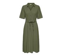 JdY Jdysay 2/4 Midi Shirt Dress WVN Noos Say Robe mi-Longue, Kalamata, L Femmes