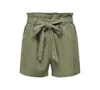 JdY JDYSAY MW Linen Shorts WVN Noos, Kalamata, 36 Femme