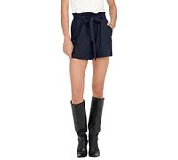 JdY JDYSAY MW Linen Shorts WVN Noos, Shorts Femme, Sky Captain,